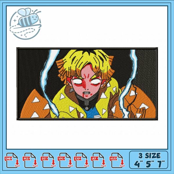 Stylish Anime Embroidery Design for Unique Creations