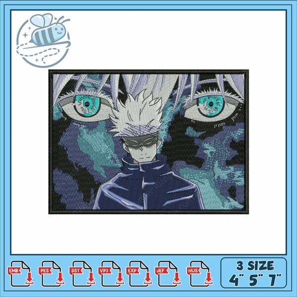 Stylish Anime Inspired Embroidery Design Kit