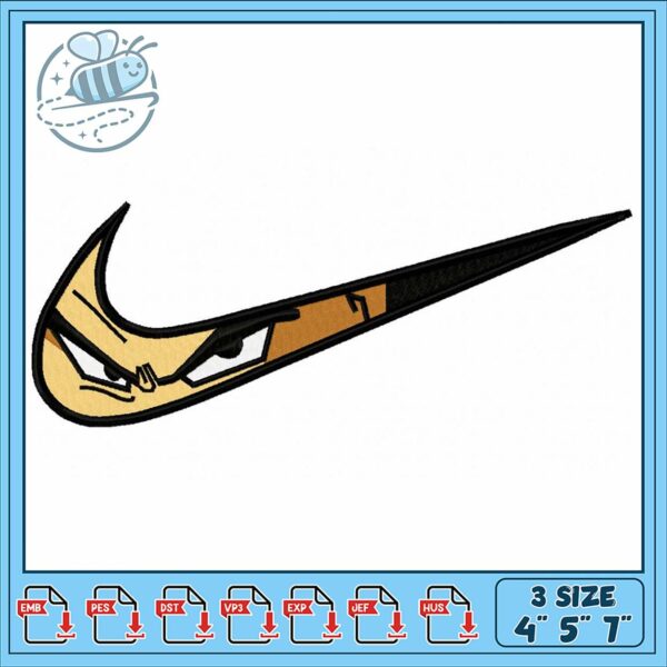 Stylish Cartoon Embroidery Design for Apparel Use
