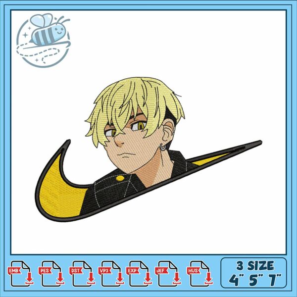 Stylish Character Embroidery Design for All Crafts