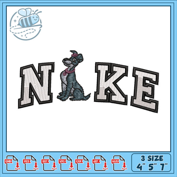 Stylish Dog Embroidery Design for Unique Projects