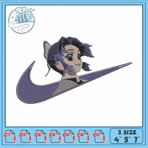 Stylish Embroidery Design Featuring Unique Character
