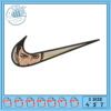 Stylish Embroidery Design Nike Logo in Three Sizes