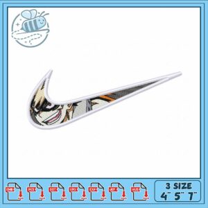 Stylish Embroidery Design Nike Logo in Three Sizes