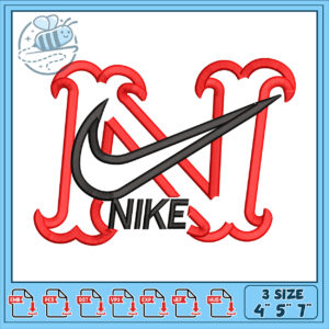 Stylish Embroidery Design for Athletic Branding