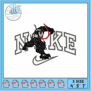 Stylish Embroidery Design for Sports Apparel Use