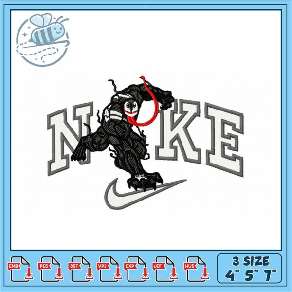 Stylish Embroidery Design for Sports Apparel Use