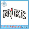 Stylish Embroidery Design Nike Logo Three Sizes