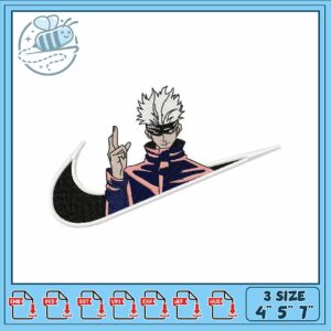 Stylish Embroidery Design of Cool Character Logo