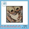 Stylish Embroidery Design of Hero Character Art