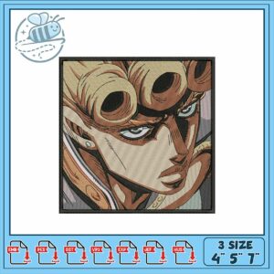 Stylish Embroidery Design of Iconic Character Art