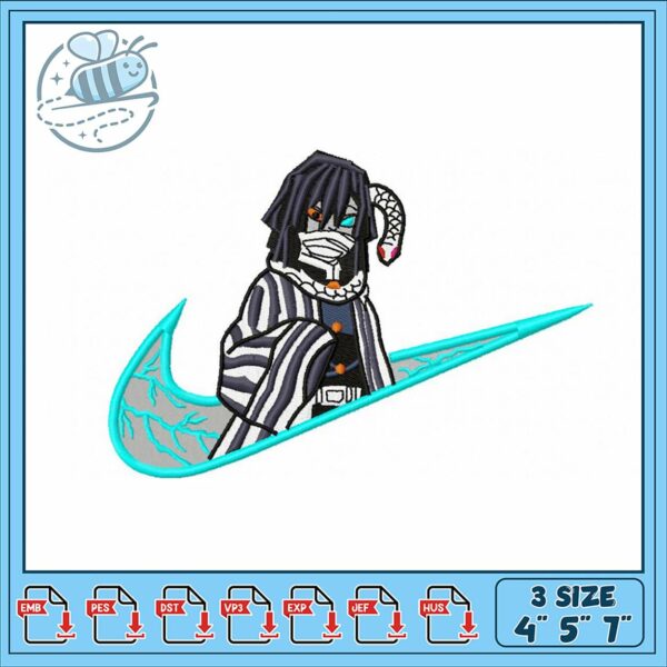 Stylish Embroidery Design with Character Detail