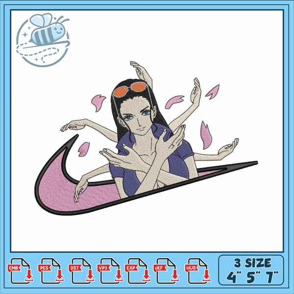 Stylish Embroidery Design with Unique Graphic Art