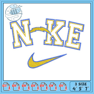 Stylish Nike Embroidery Design for All Projects