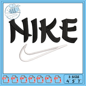 Stylish Nike Logo Embroidery Design Files Download