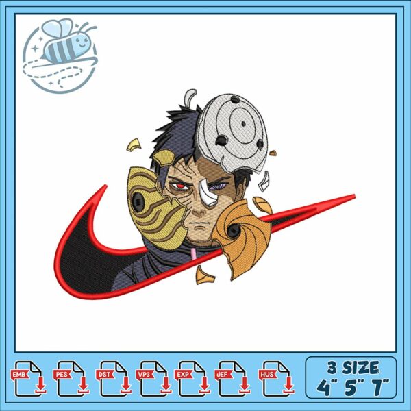 Stylish Ninja Embroidery Design for Unique Projects