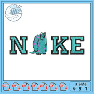 Sulley Name Embroidery Design 3 Sizes