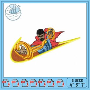 Superhero Embroidery Design for Stitching Projects