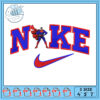 Teddy Bear Nike Embroidery Design 3 Sizes