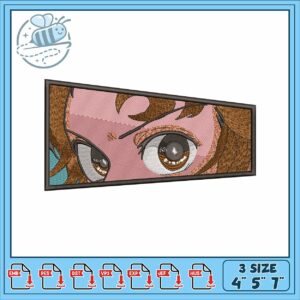 Tanjiro eyes art embroidery