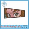 Goku face design art embroidery, goku serious face​​​​​ embroidery