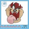 Taz mania design art embroidery, where is tasmania embroidery