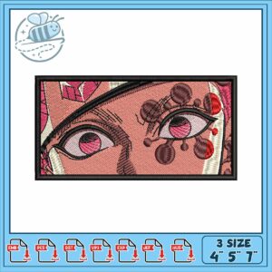 Tengen eyes design embroidery