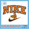 Tigger Nike Drip Embroidery Design