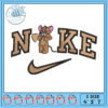 Toothless Nike Embroidery Design