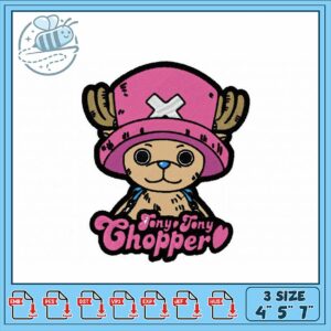 Tony Tony Chopper Embroidery Design for Crafts