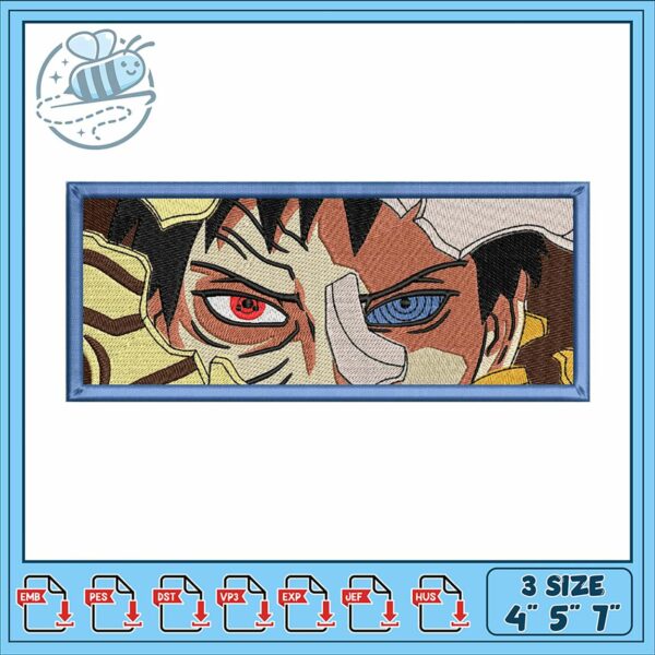 Unique Embroidery Design for Character Fans
