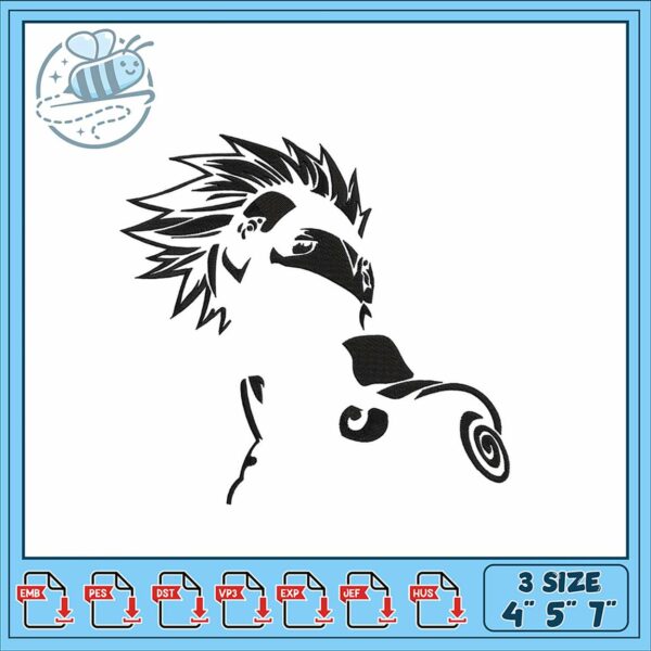 Unique Embroidery Design for Creative Projects 4x5x7