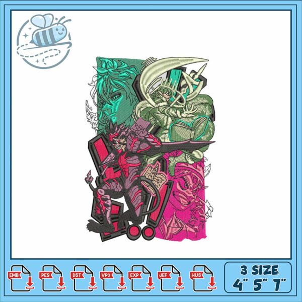 Unique Embroidery Design for Custom Projects 3456