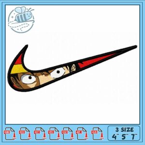 Unique Embroidery Design for Nike Logo Characters