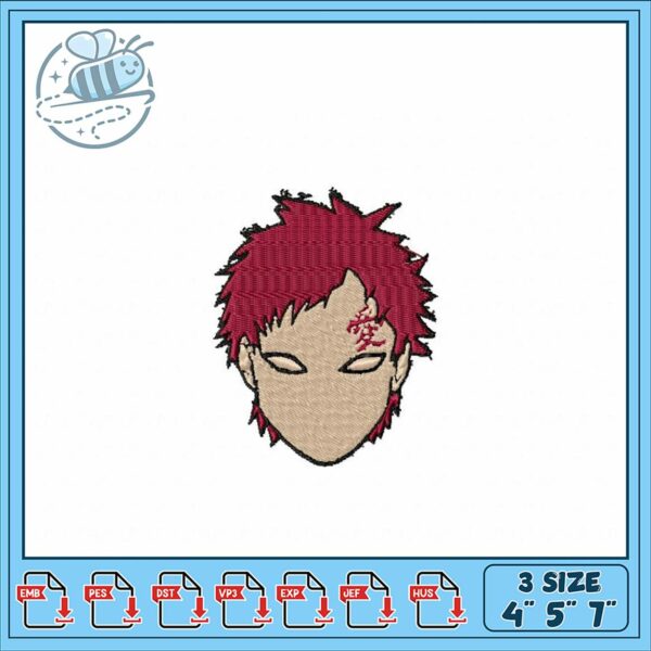 Unique Embroidery Design for Stylish Apparel 3 Sizes