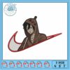 Unique Embroidery Design of Elegant Character Art