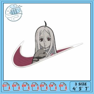Unique Embroidery Design with Character Elements