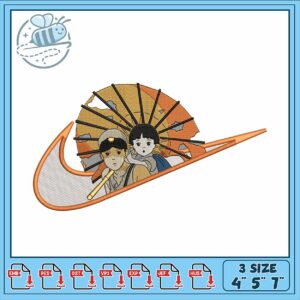 Unique Kids Adventure Embroidery Design in Three Sizes