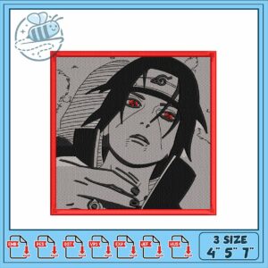 Unique Naruto Embroidery Design for Fans and Crafters