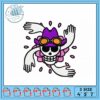 Unique Spider Skull Embroidery Design for All Projects