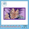 Vegata chibi art embroidery, dragon ball z characters​ embroidery