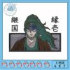 Seven deadly sins fox embroidery, the seven deadly sins​​​​ embroidery