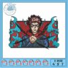 Sukuna ryomen art design embroidery , jujutsu kaisen sukuna​ embroidery