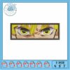 Goku face design art embroidery, goku serious face​​​​​ embroidery